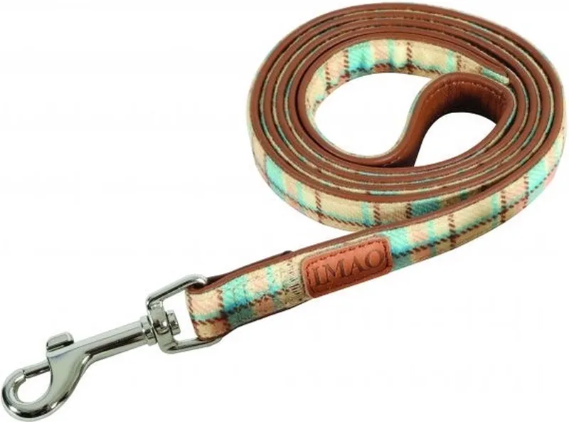 hondenriem imao scott blauw / beige (120X1,5 CM) de Zolux en BeigeBlauwMulti – photo produit