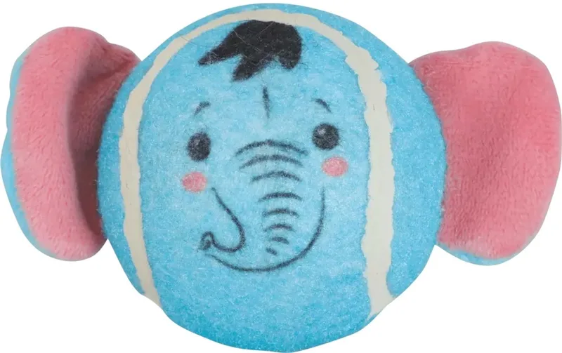 Hondenspeelgoed Tennisbal Olifant L - Duurzame Plezier by Zolux in Blue – product photo