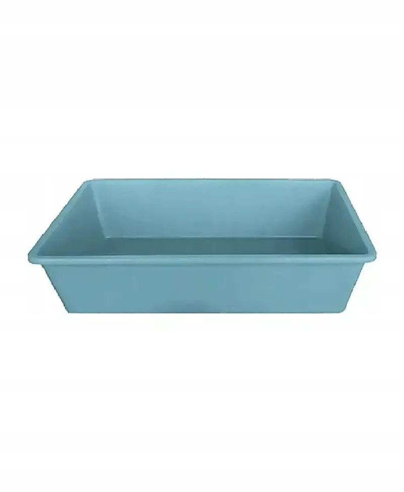 Kattenbak 40x30x10 cm Blauw - Open Model fra Zolux – produktbillede
