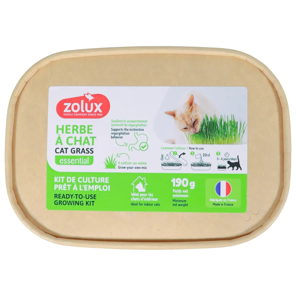 kattengras - L 17 x B 12 x H 4,5 cm van Zolux – productfoto