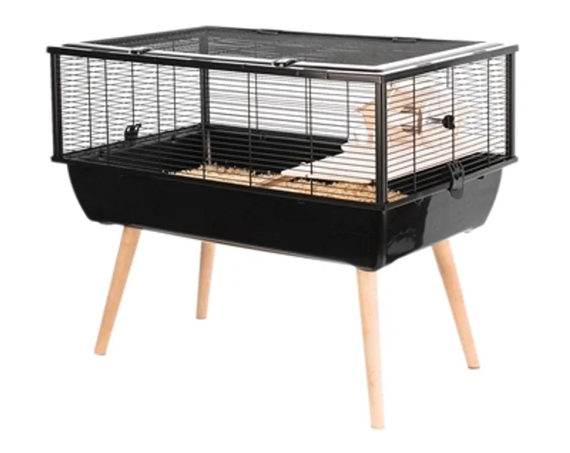 knaagdierkooi neo nigha zwart - 78x48x64,5 cm von Zolux in Blau – Produktfoto