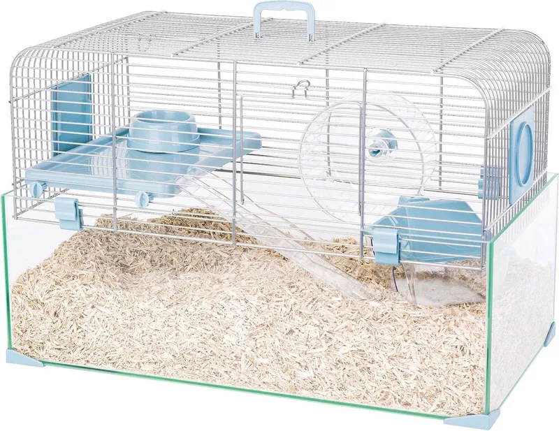 Knaagdierkooi Panas van Zolux in Blauw – productfoto