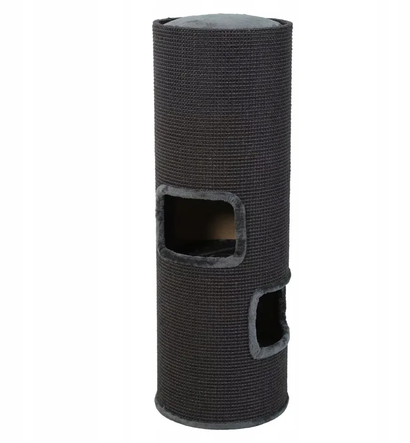 Krabpaal OLIVER XL 115cm - Grote Kattenboom met Kraboflickr de Zolux en Gris – photo produit