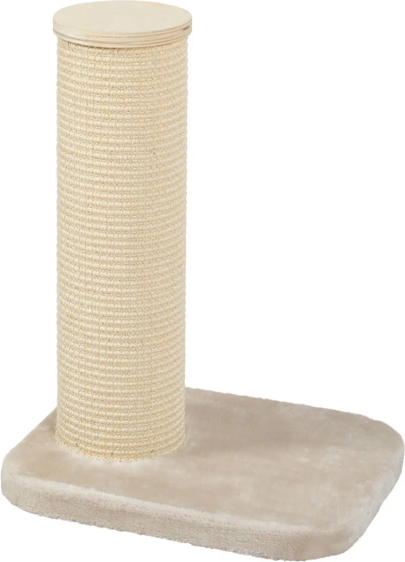 Krabpaal Zolux - Beige, Duurzaam Met Sisal - 47x39x62 cm, Geschikt Voor Grote Katten by Zolux – product photo