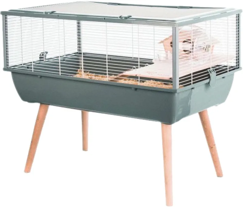 Neo Nigha - Knaagdierkooi - 78 x 48 x 64,5 cm fra Zolux i Grå – produktbillede