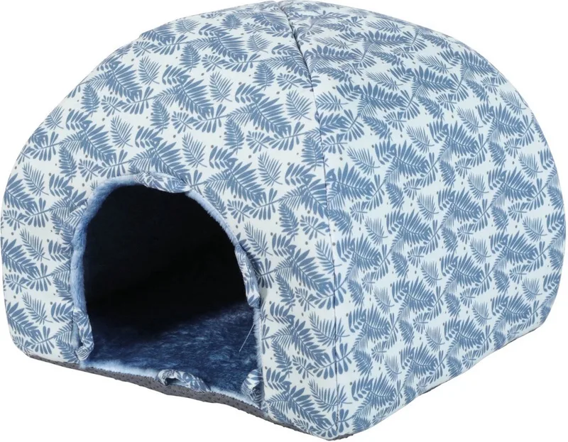 Neolife Cavia Igloo - Kooi Accessoire - Ø26.5x21.5 cm Wit by Zolux in Blue – product photo