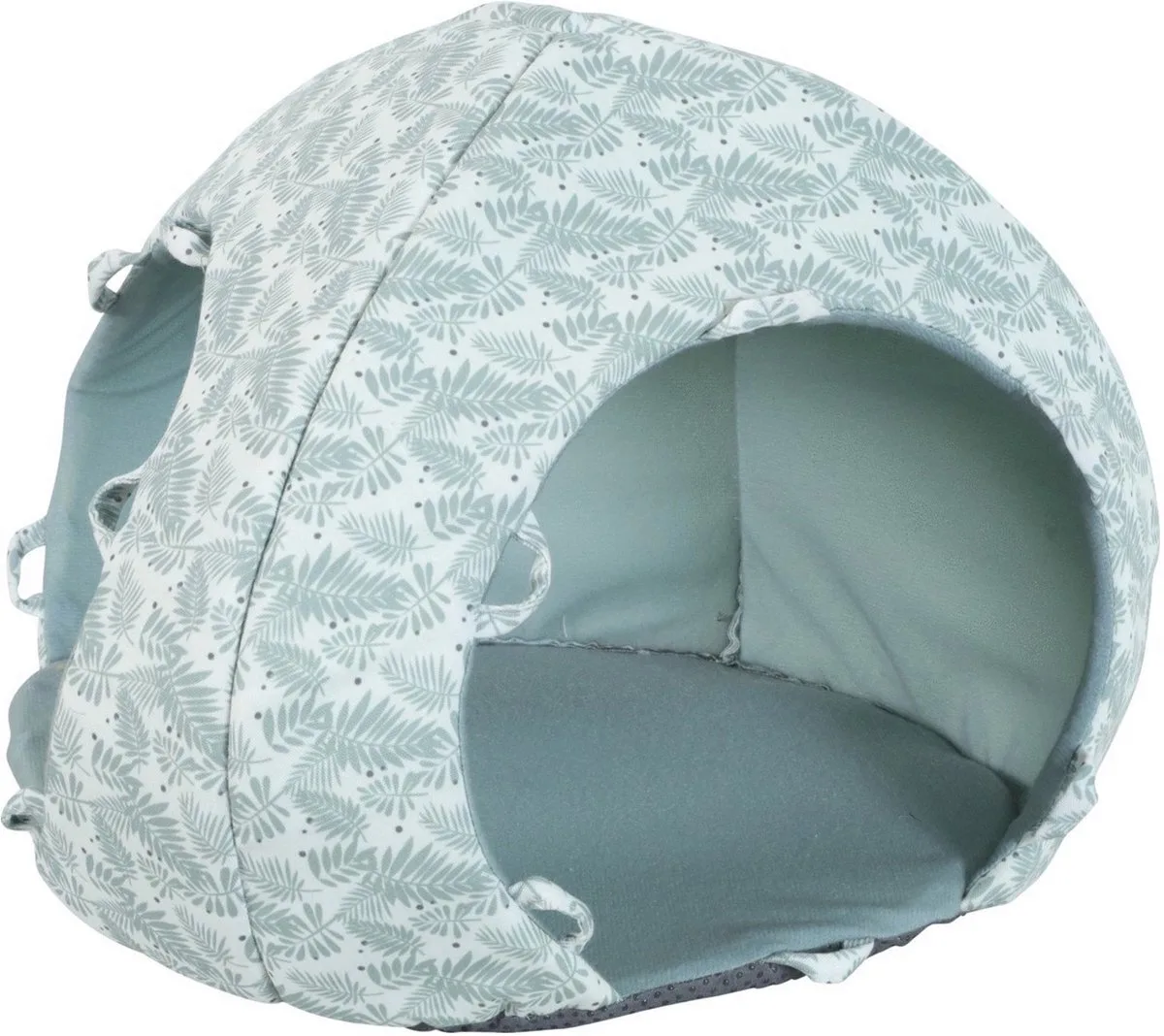 Neolife Konijnen Igloo - Kooi Accessoire - Ø33x25 cm Groen Wit de Zolux en Bleu – photo produit