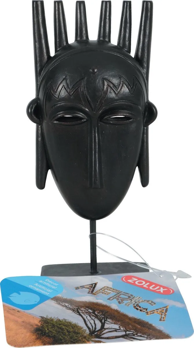 Ornament afrika man mask de Zolux en Bleu – photo produit