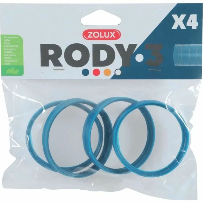 Rody3 Knaagdierkooi Connectoren de Zolux en Bleu – photo produit