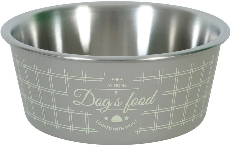 Voerbak Hond Zolux - 400ml RVS - Anti-Slip, Geschikt voor Water en Voer by Zolux in Taupe – product photo