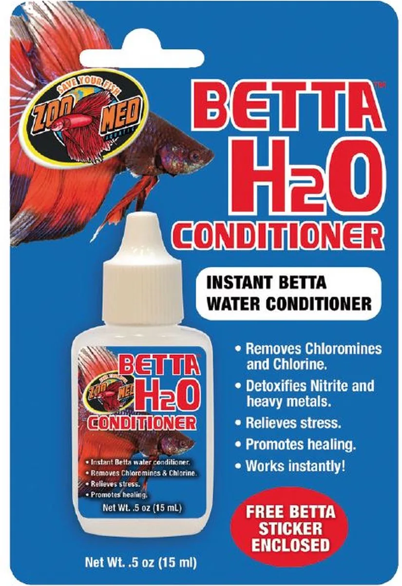 Betta H2o Wasseraufbereiter 15ml von Zoo Med – Produktfoto