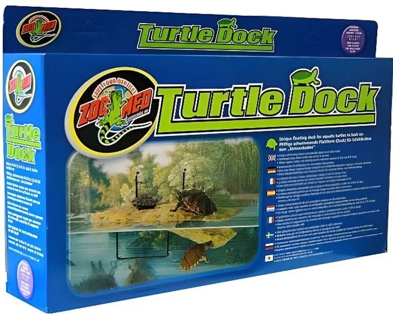 Drijvend Turtle Dock Large - Aquarium Decoratie - 46 x23 cm by Zoo Med in Color – product photo