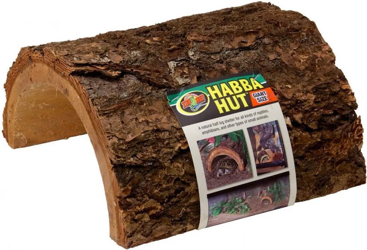 Habba hut - giant - reptielengrot van Zoo Med in Bruin – productfoto