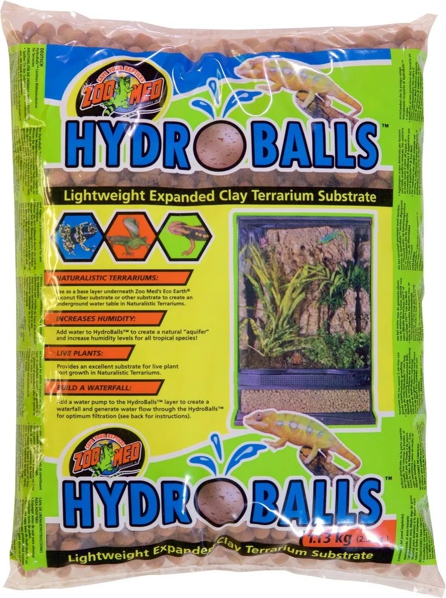 Hydro balls - 1,13kg de Zoo Med en Marron – photo produit
