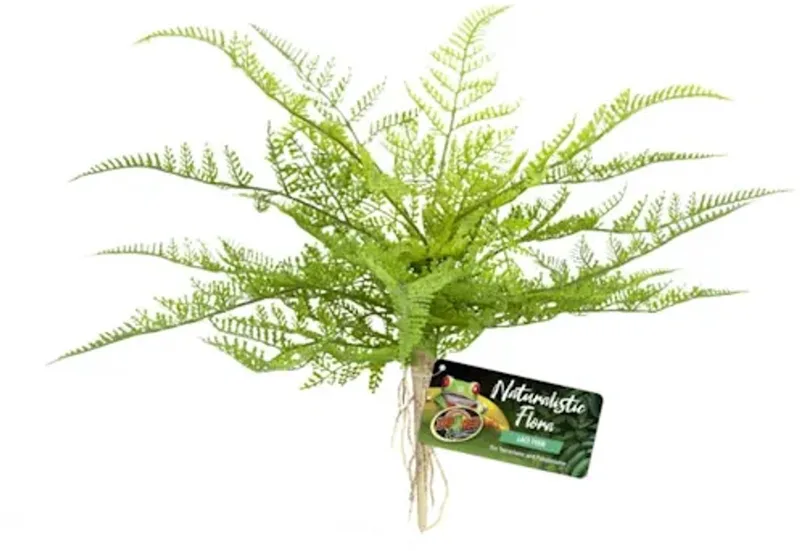 Lace Fern kunstplant voor terrarium reptielen en amfibieën by Zoo Med in Green – product photo