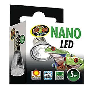 Nano LED terrariumlamp 5W voor nano terraria en kleine habitats fra Zoo Med i Blå – produktbillede 2 af 2