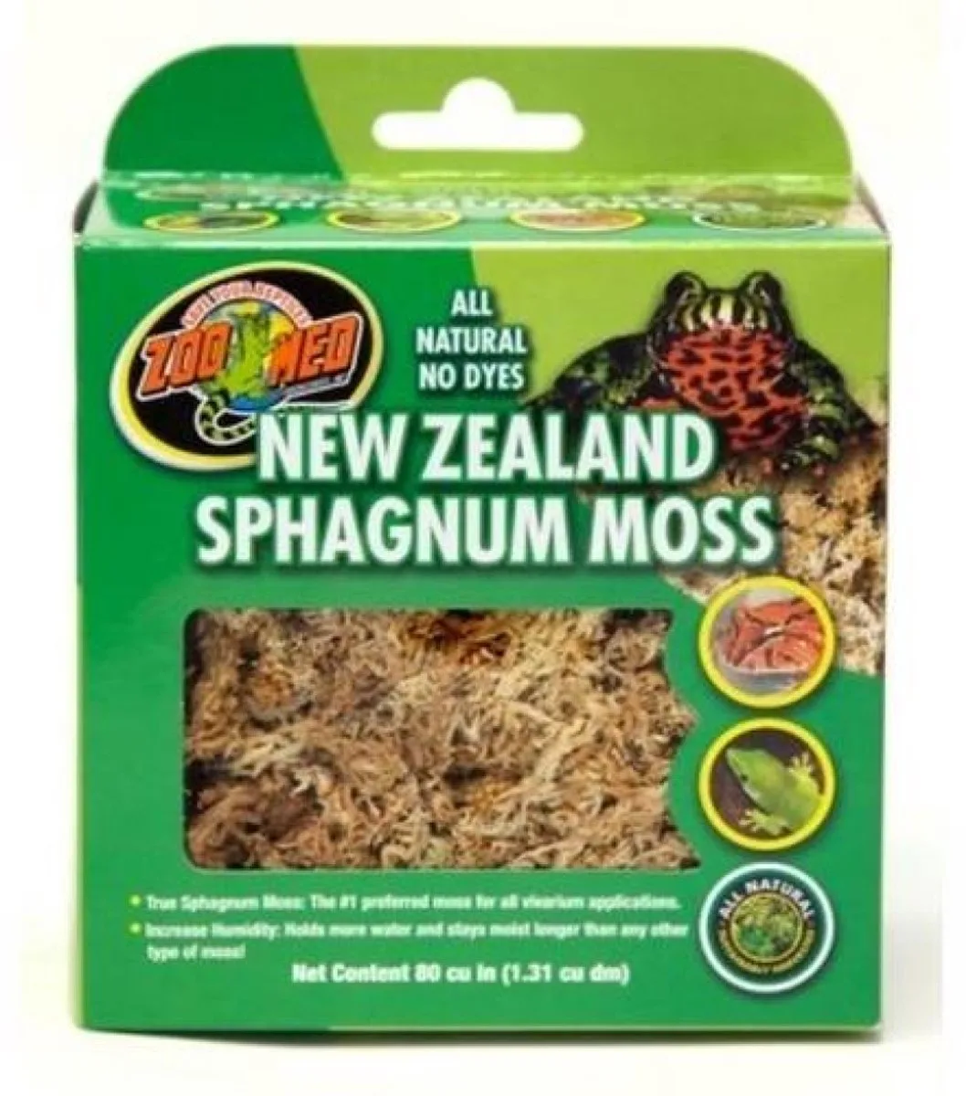 New Zealand Sphagnum Moss - 1,31L de Zoo Med en Color – photo produit