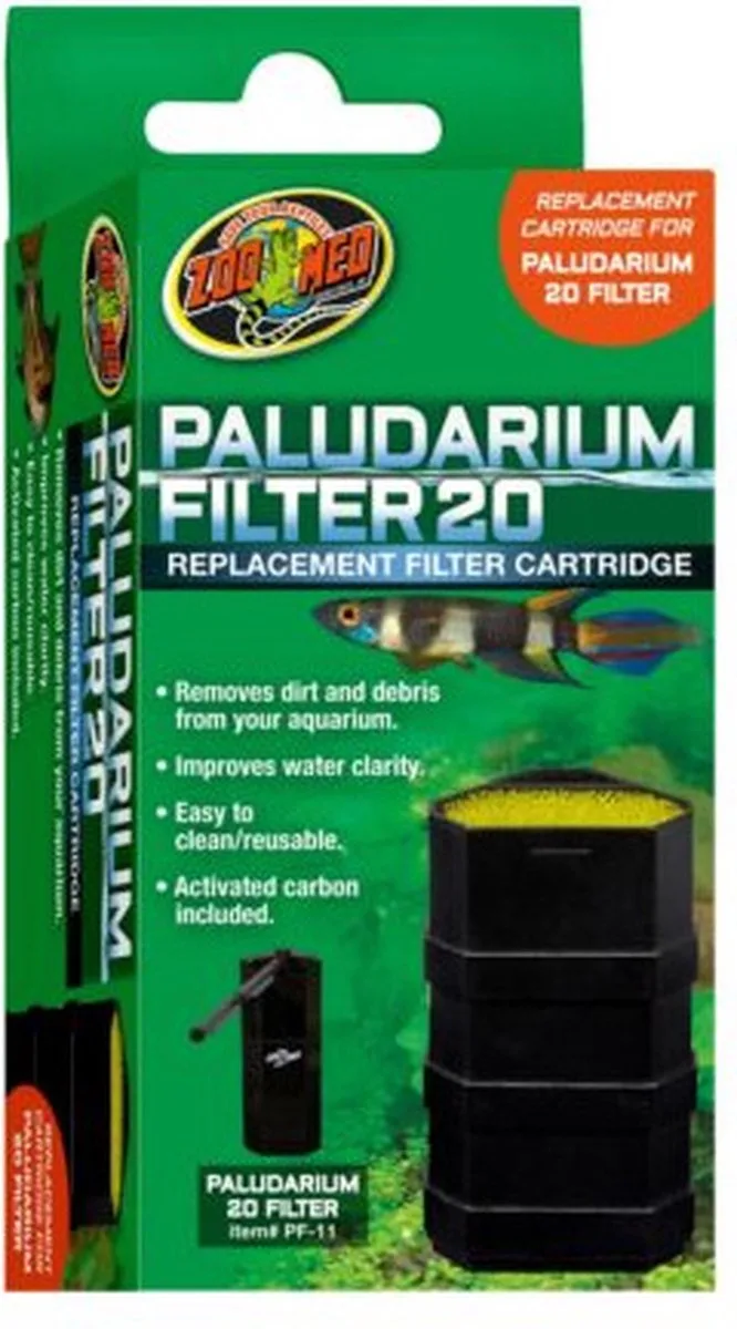 Paludarium Filter 20 de Zoo Med en Noir – photo produit