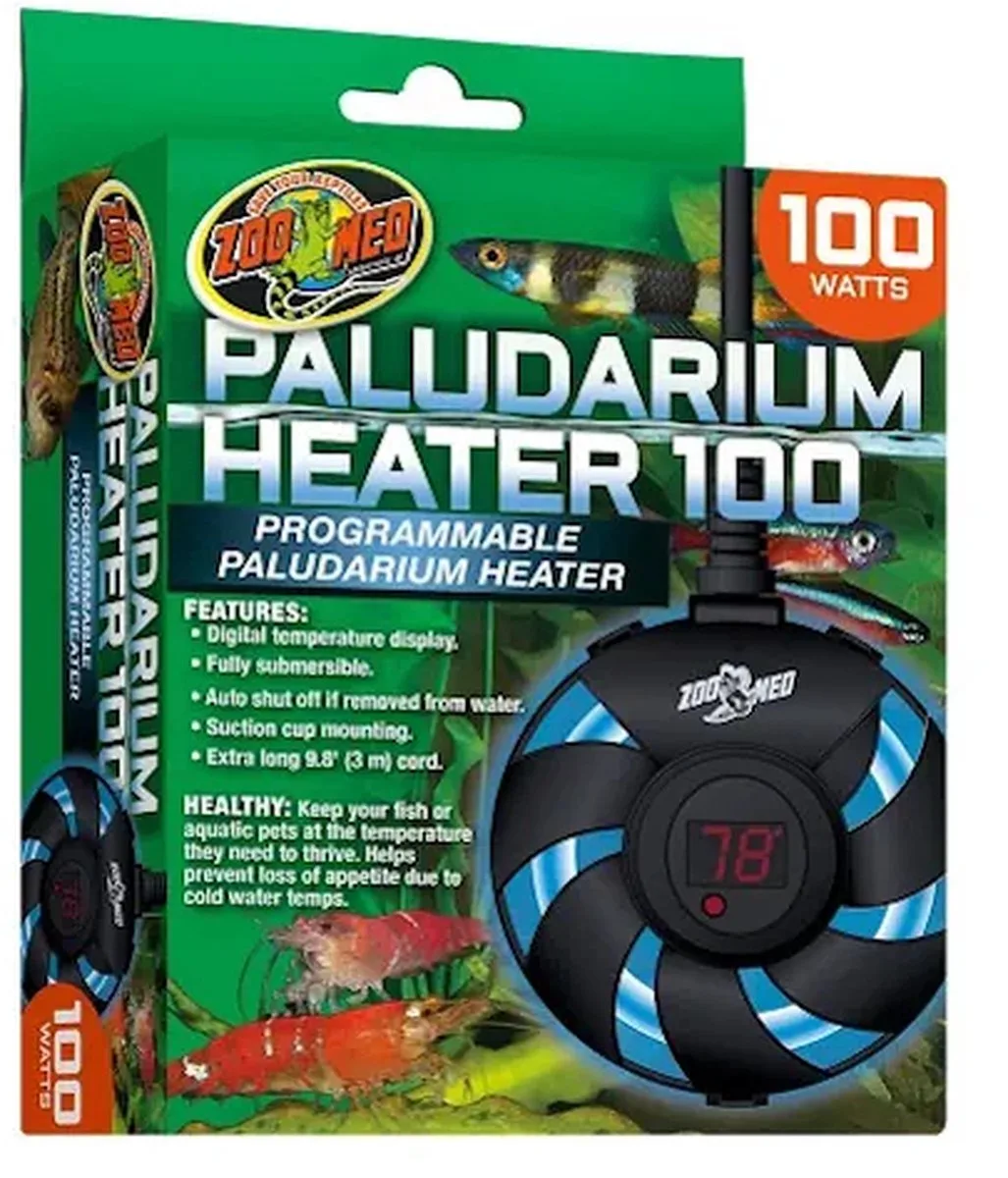 Paludarium Heater - Paludarium Verwarming - 25W de Zoo Med en Noir – photo produit
