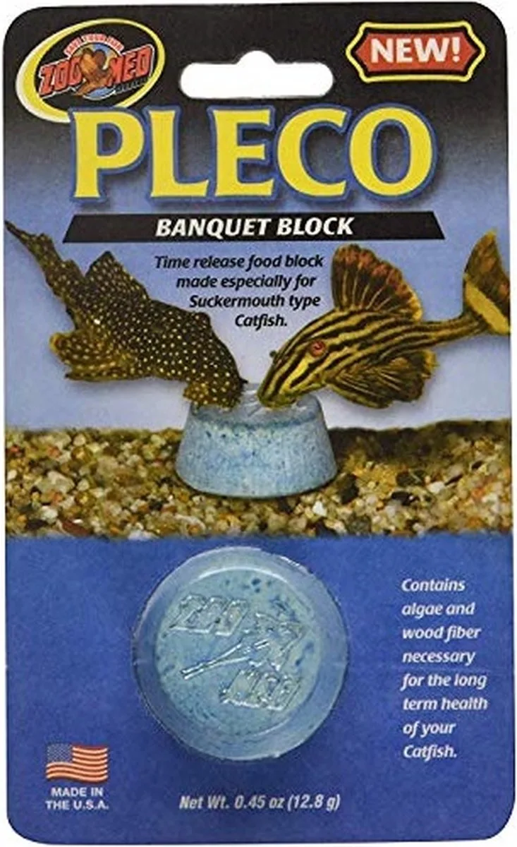 Pleco Banquet Block fra Zoo Med – produktbillede