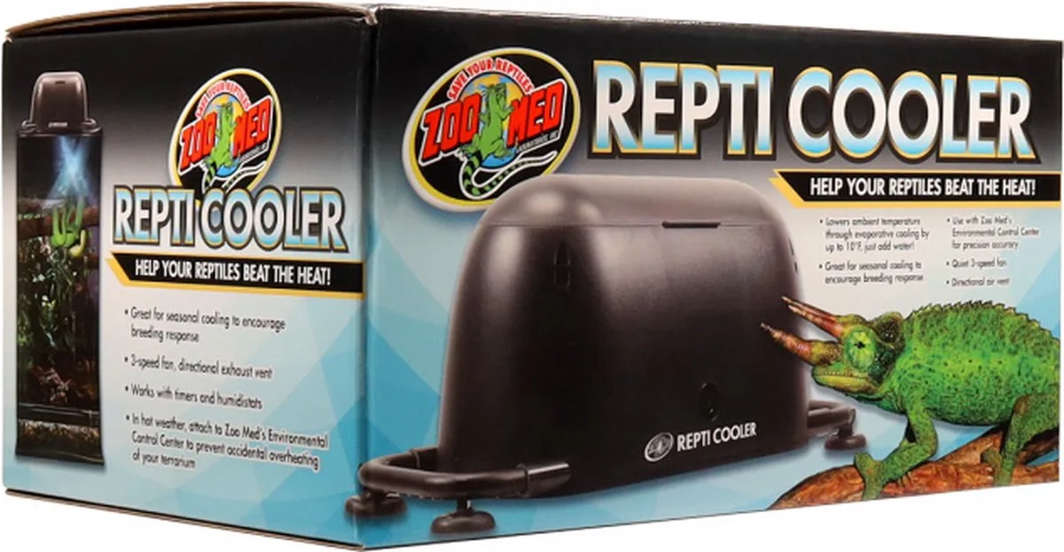 Repti Cooler från Zoo Med i Svart – produktbild