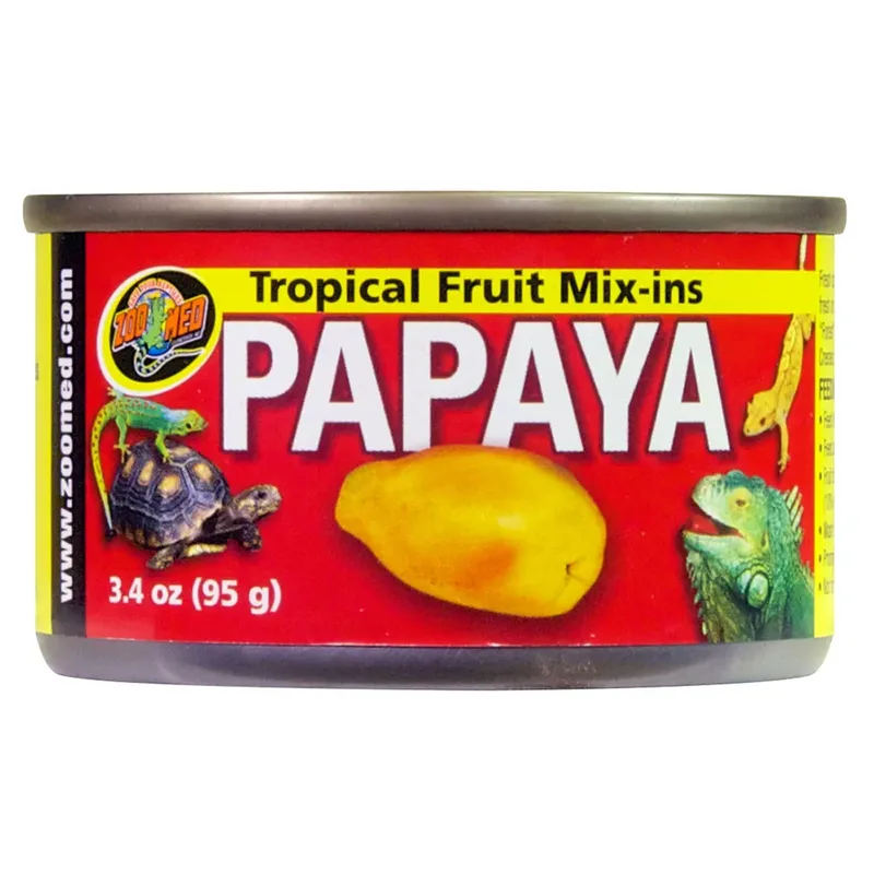 Mélange De Nourriture Pour Reptiles Aux Fruits Tropicaux Et à La Papaye 113g de Zoo Med – photo produit