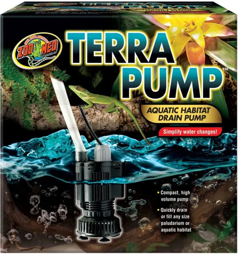 Terra Pump - Dompelpomp Aquarium / Paludarium by Zoo Med in Black – product photo