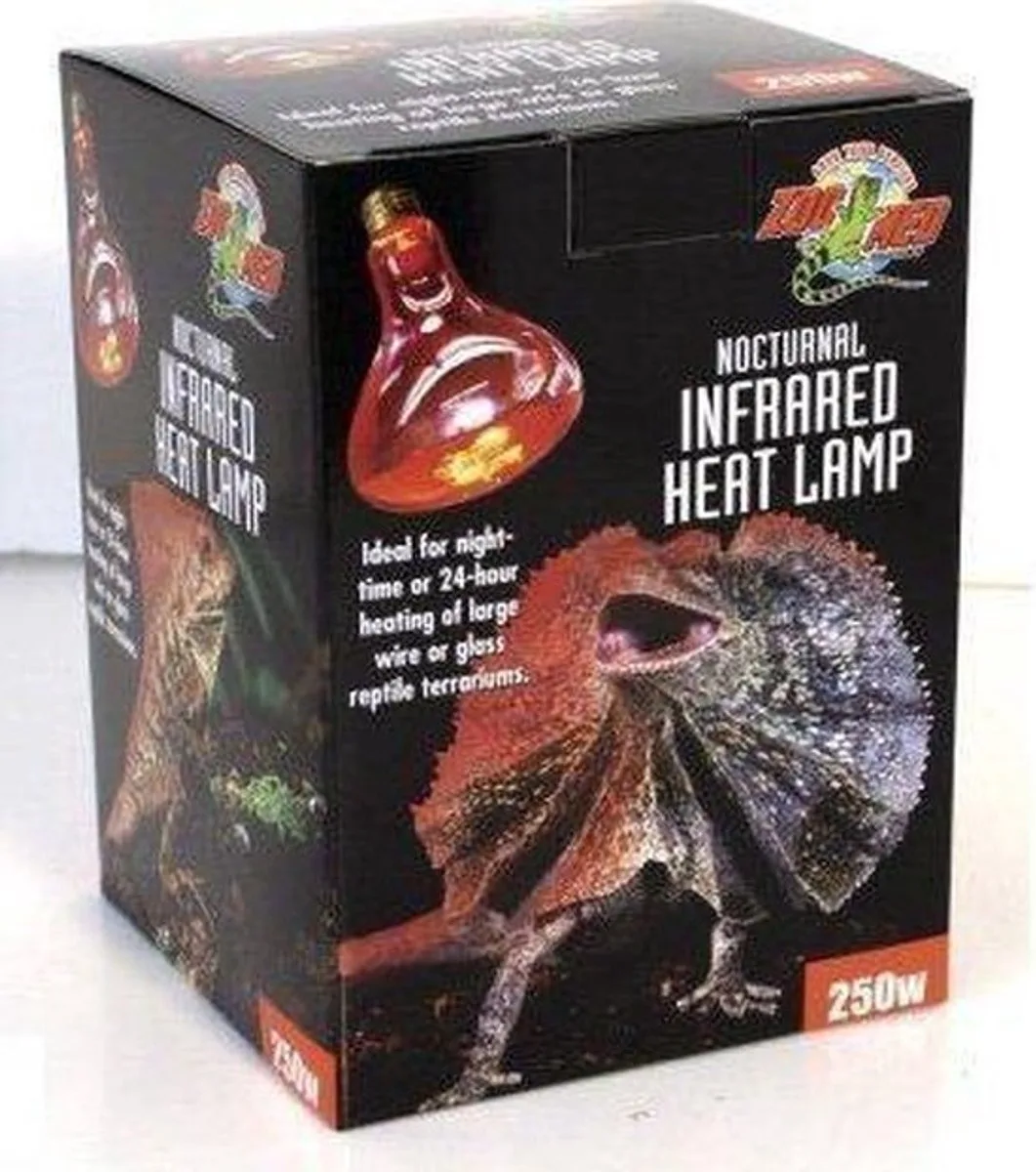 Terrariumverlichting RS-250E från Zoo Med i Röd – produktbild