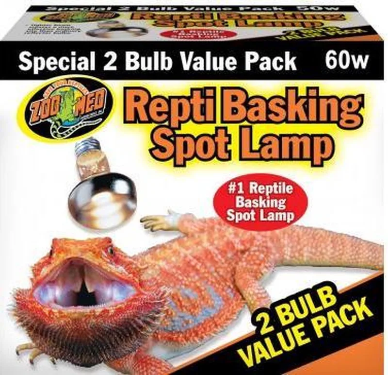 ZM Repti Basking Spot Lamp 60 w. Value Pack von Zoo Med – Produktfoto