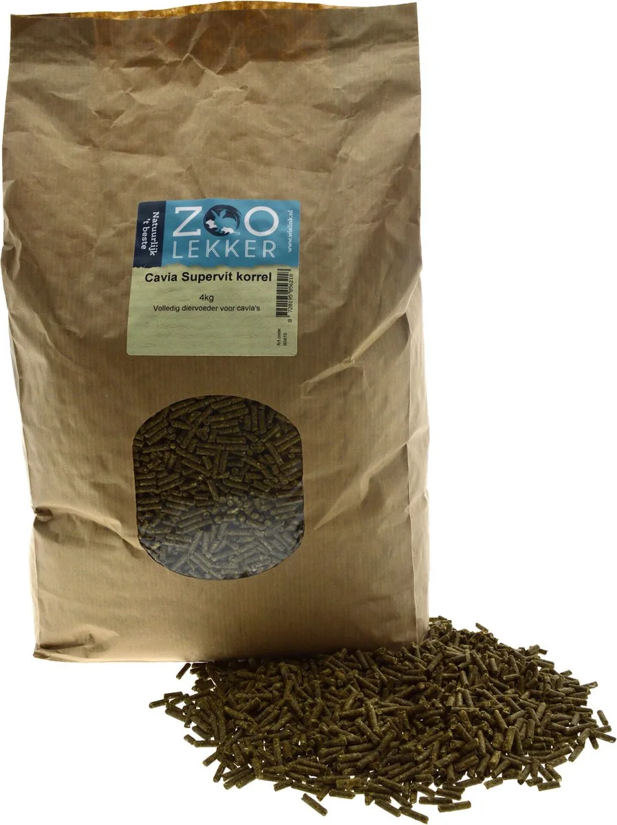 Cavia Supervit korrel 3,5KG från Zoolekker – produktbild