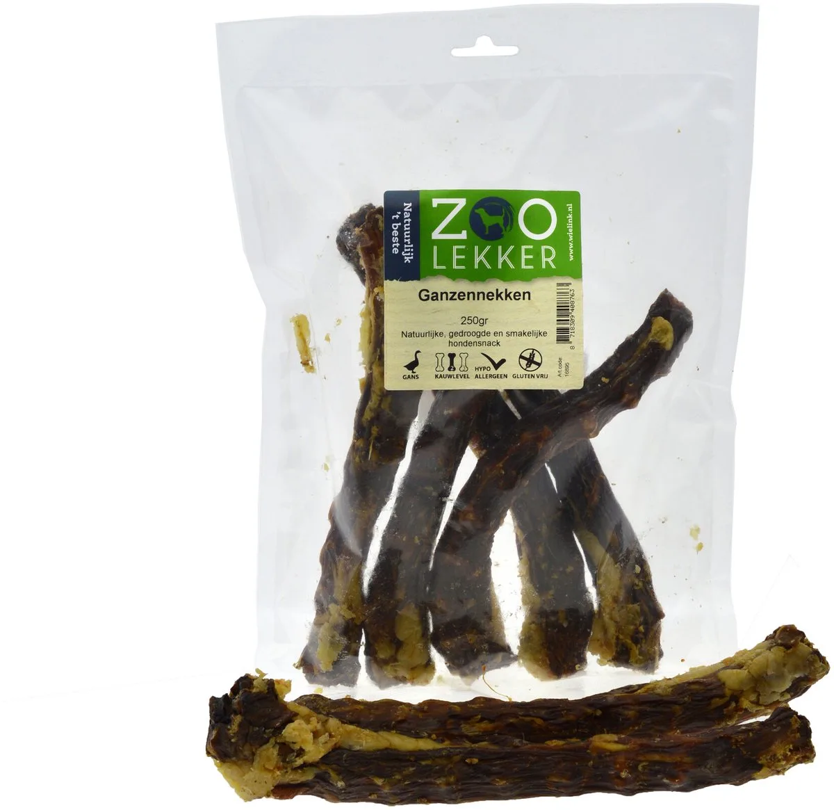Ganzennekken 250 gram by Zoolekker – product photo