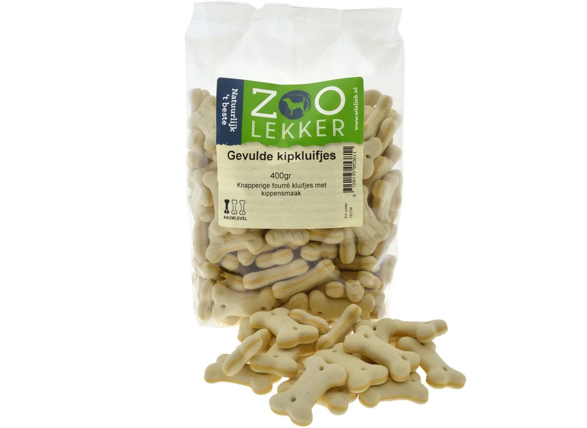 Gevulde kipkluifjes 10 kg de Zoolekker – photo produit