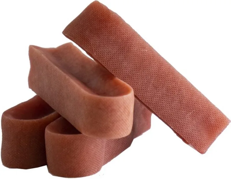 Himalaya Churpi Hondensnack Aardbei – 135-150 gram – Natuurlijke Kauwsnack – Yakmelk von Zoolekker – Produktfoto