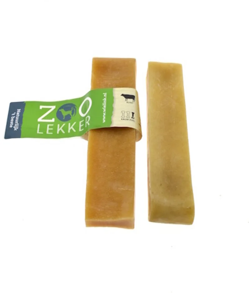 Himalaya Yak Churpi voor honden - natuurlijke harde kauwsnack van melk en zout, in maten S, M, L en XL Extra Large de Zoolekker – photo produit