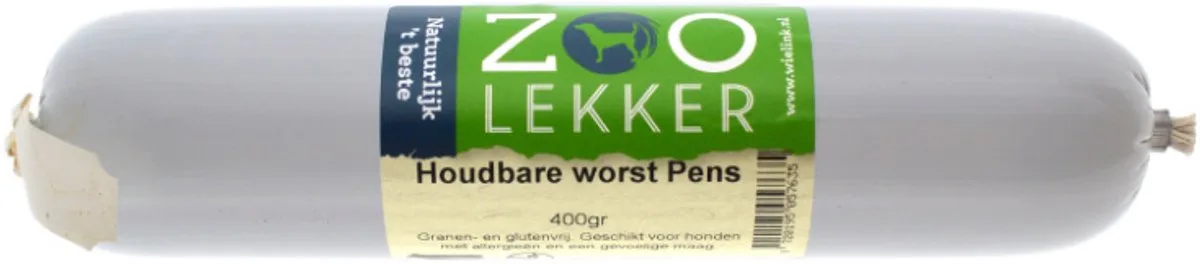 Houdbare Worst Pens 400 gram de Zoolekker – photo produit