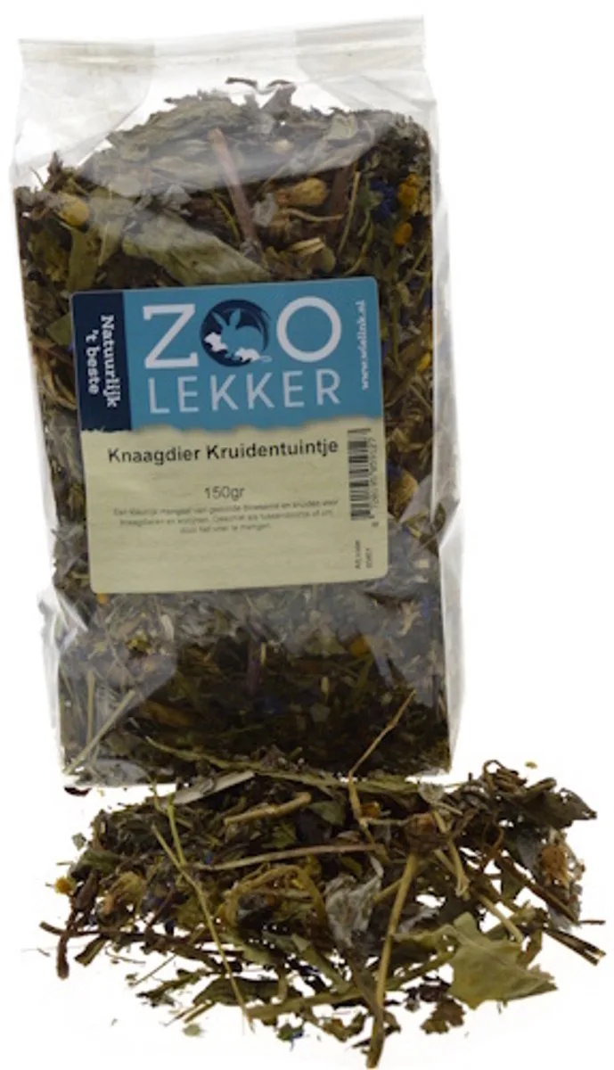 Knaagdier Kruidentuintje 150 Gram från Zoolekker – produktbild