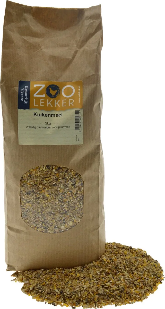 Kuikenmeel 2KG de Zoolekker – photo produit