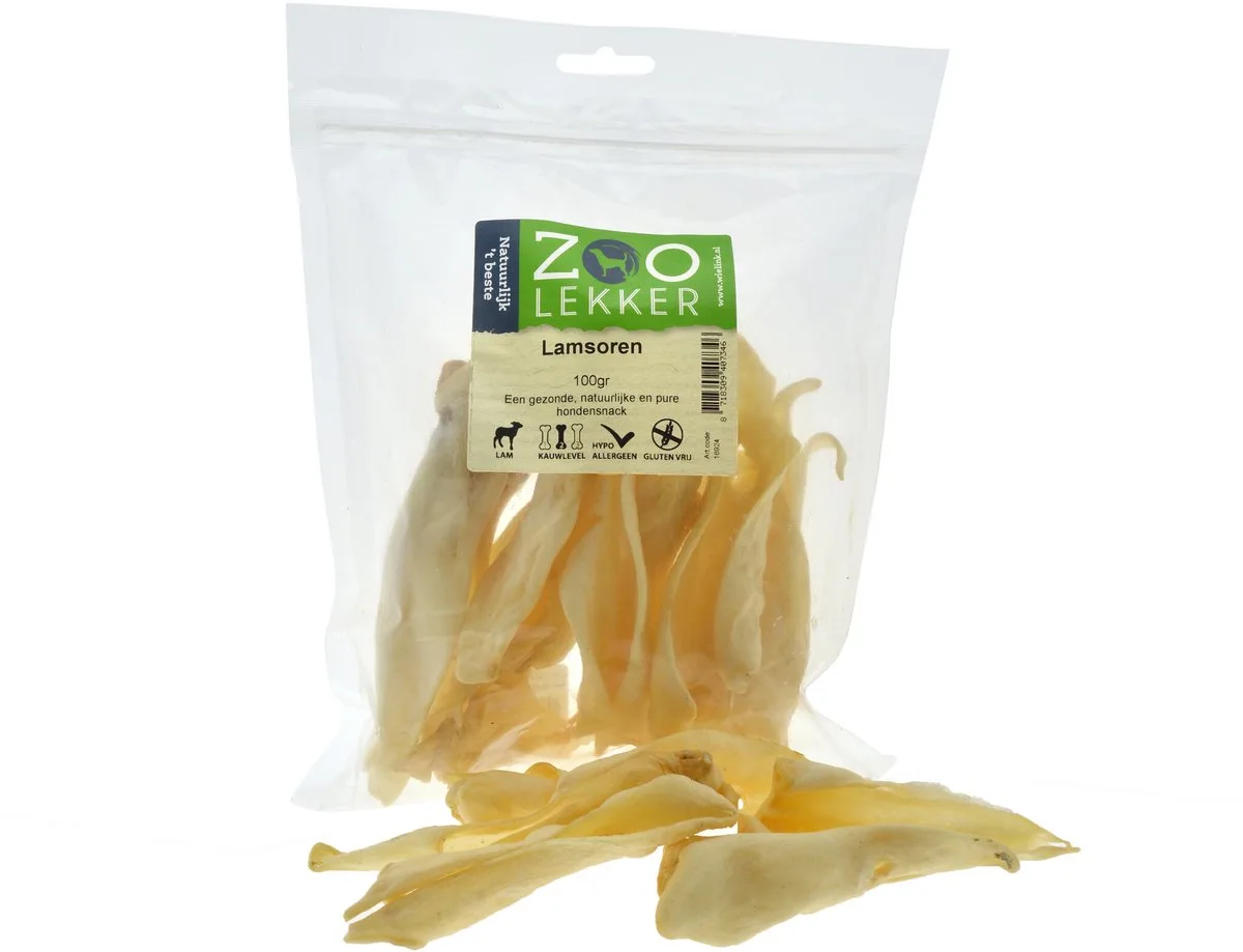 Lamsoren 100 gram by Zoolekker – product photo