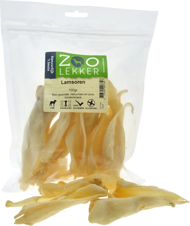lamsoren 5kg - lamsoor - natuurlijke hondensnacks - lam