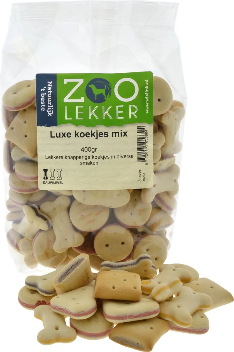 Luxe koekjes mix 10KG de Zoolekker – photo produit