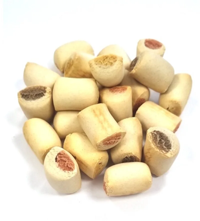 Mergpijp Mix hondensnack - knapperige koekjes met rund, zalm en kip 10KG von Zoolekker – Produktfoto