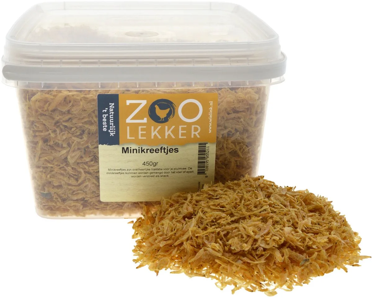Minikreeftjes 450 gram by Zoolekker – product photo