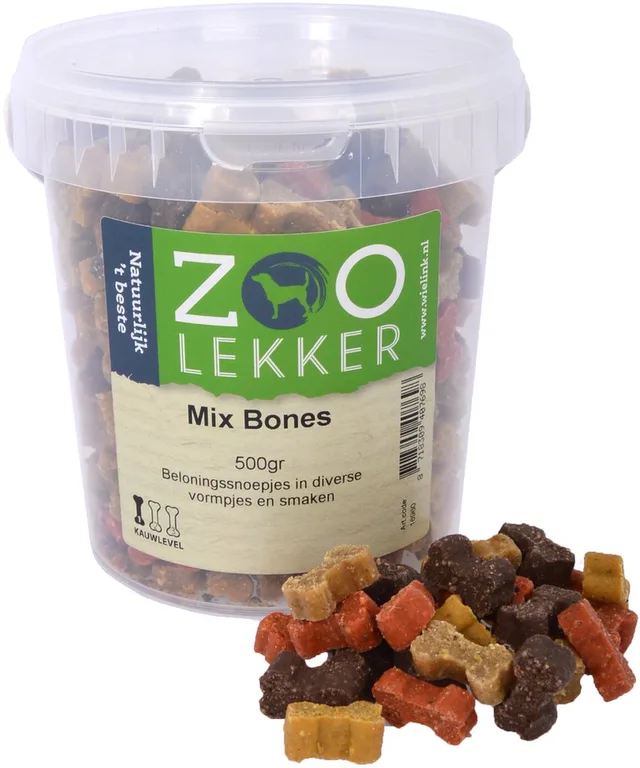 Mix Bones - hondensnack - 500 gram