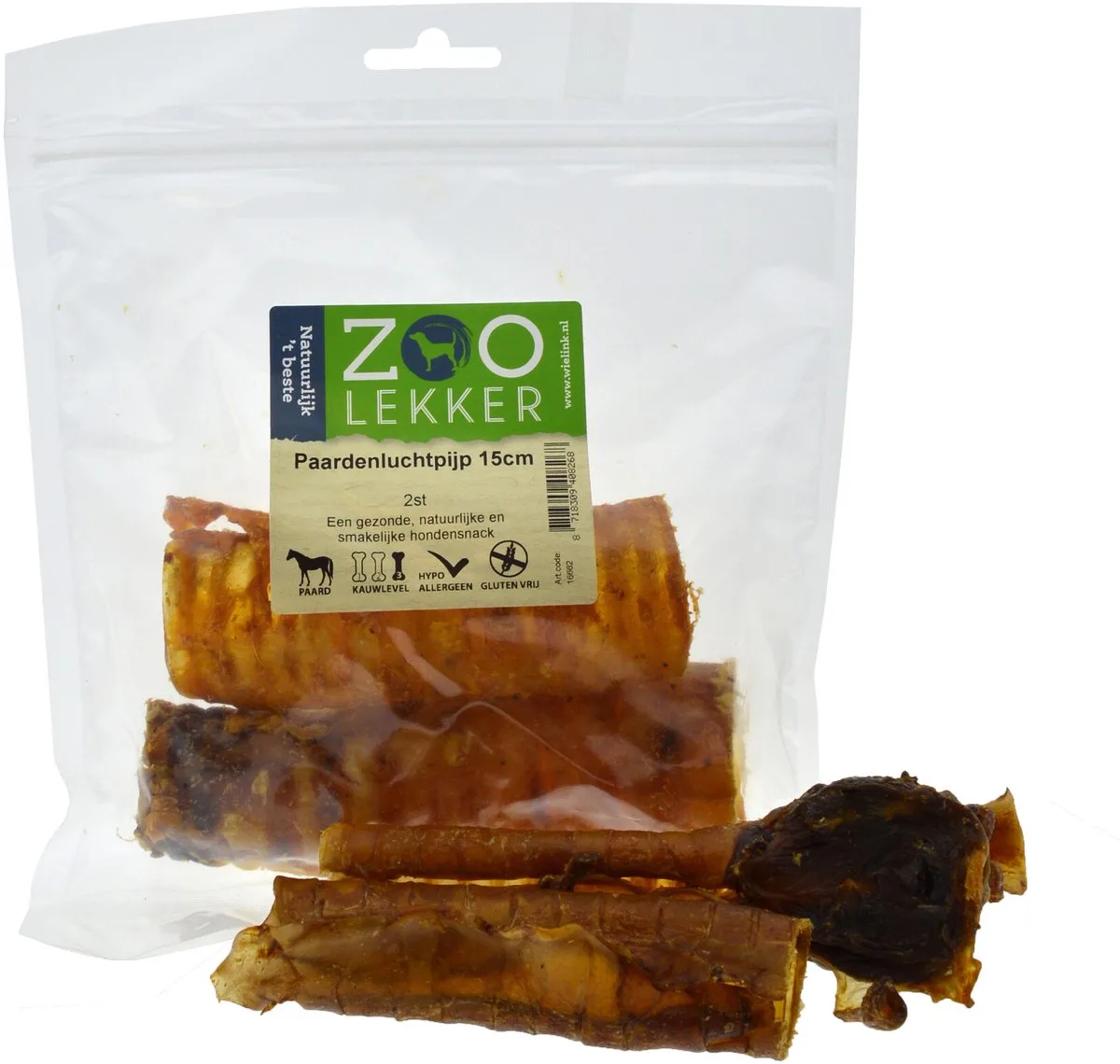 Paardenluchtpijp 15cm by Zoolekker – product photo