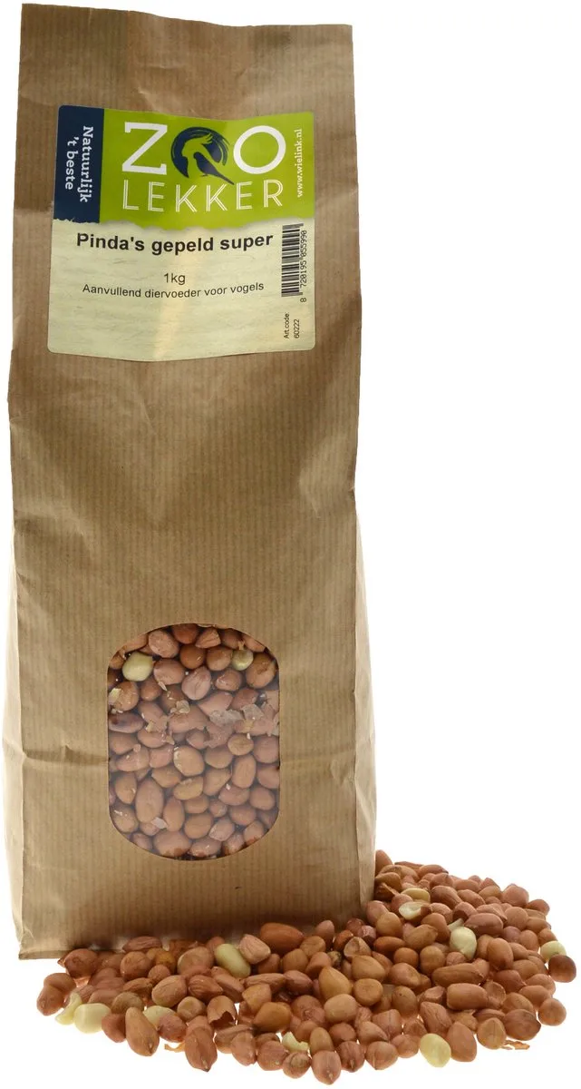 Pinda's gepeld super 1kg by Zoolekker – product photo