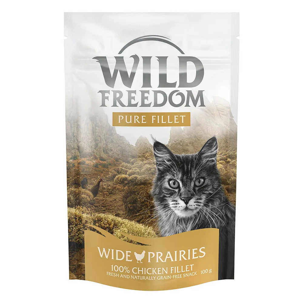 100g Wild Freedom Kipfilet Filet Kattensnacks by Wild Freedom – product photo