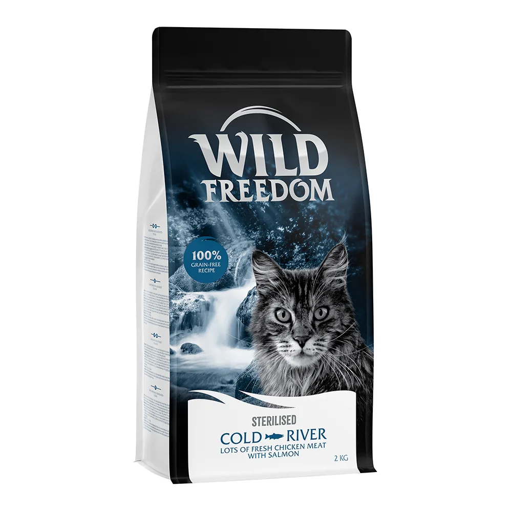 2kg Adult "Cold River" Sterilised Zalm Wild Freedom Kattenvoer van Wild Freedom – productfoto