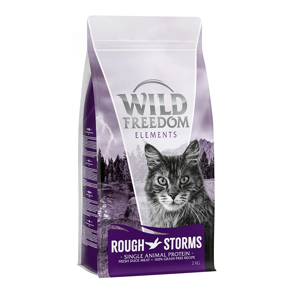 2kg Adult "Rough Storms" Eend Wild Freedom Kattenvoer fra Wild Freedom – produktbillede