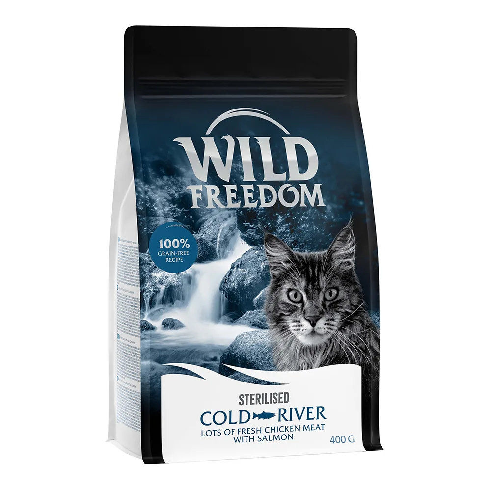 400g Adult "Cold River" Sterilised Zalm Wild Freedom Kattenvoer van Wild Freedom – productfoto