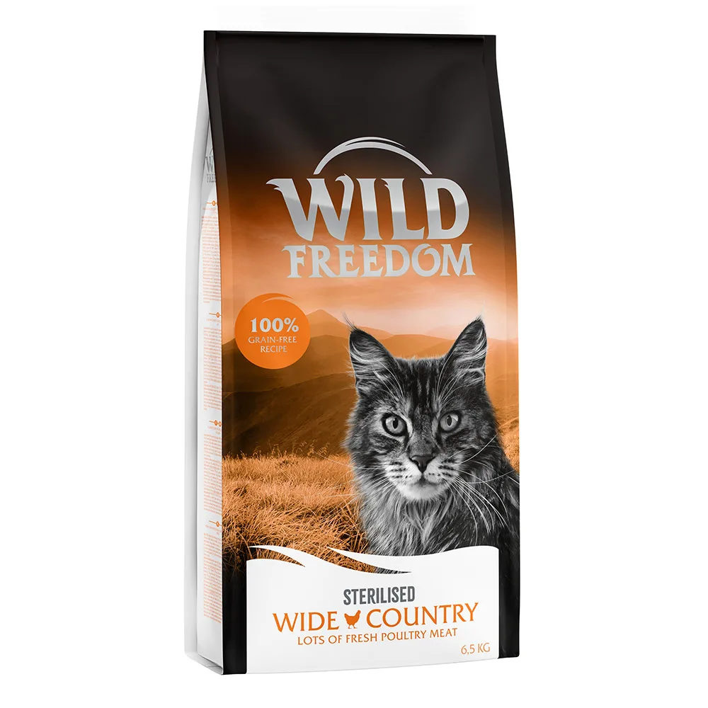 6,5kg Wild Freedom Adult Sterilised Kattenvoer droog de Wild Freedom – photo produit